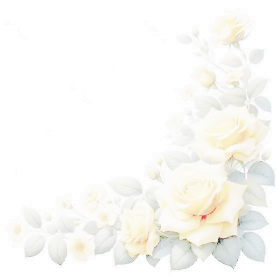 背景の花